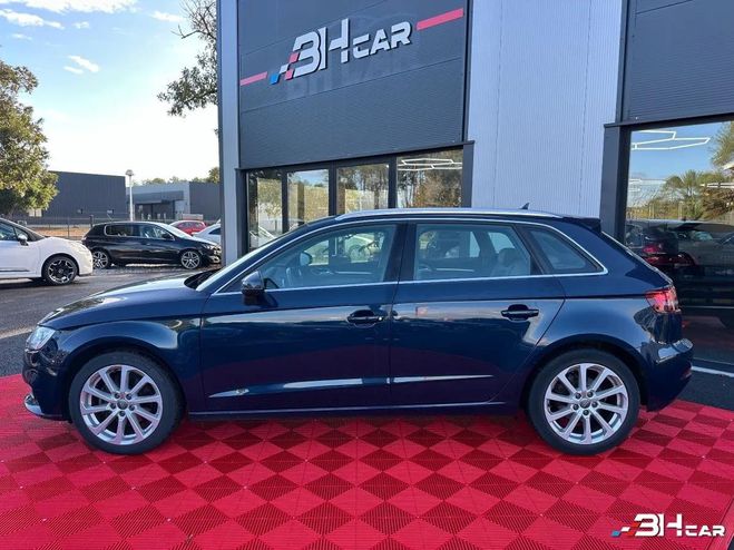 Audi A3 SPORTBACK 1.0 TFSI 115 DESIGN LUXE Bleu de 2018