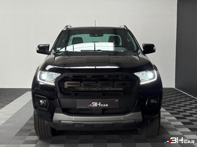 Ford Ranger DOUBLE CABINE 2.0 TDCI 215 WILDTRAK 4X4  Noir de 2021