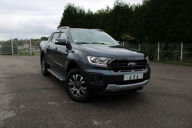 Ford Ranger 2L BITURBO 213 WILDTRAK BOITE AUTO 4X4 D Gris de 2020