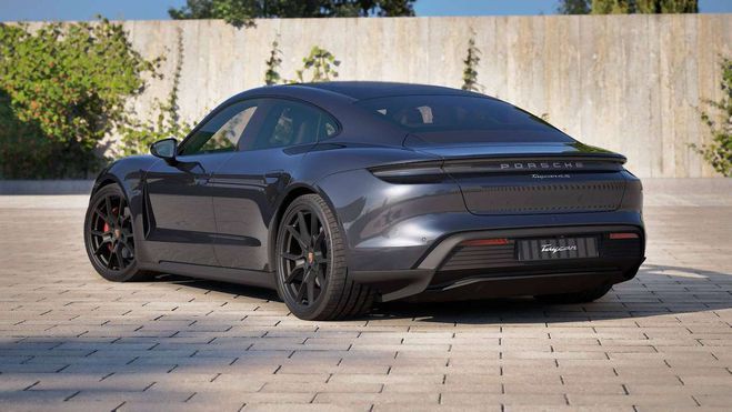 Porsche Taycan 4S 105 kWh-PERF BATT -CHRONO-AIR SUSP-SP Gris M�tallis� de 