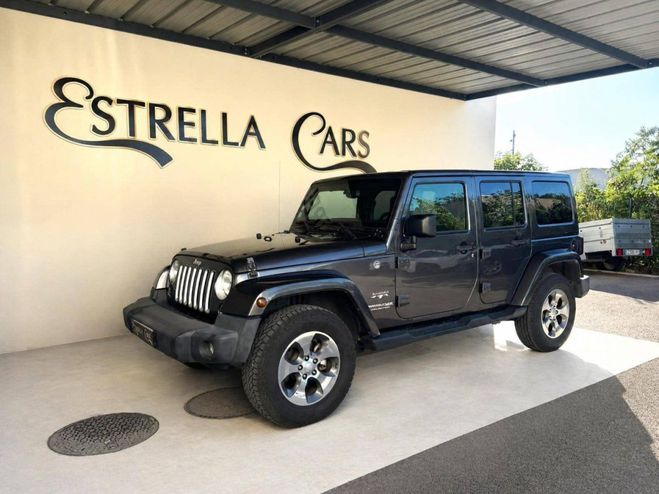 Jeep Wrangler 3.6 V6 284ch Unlimited Sahara BVA GRIS de 2018