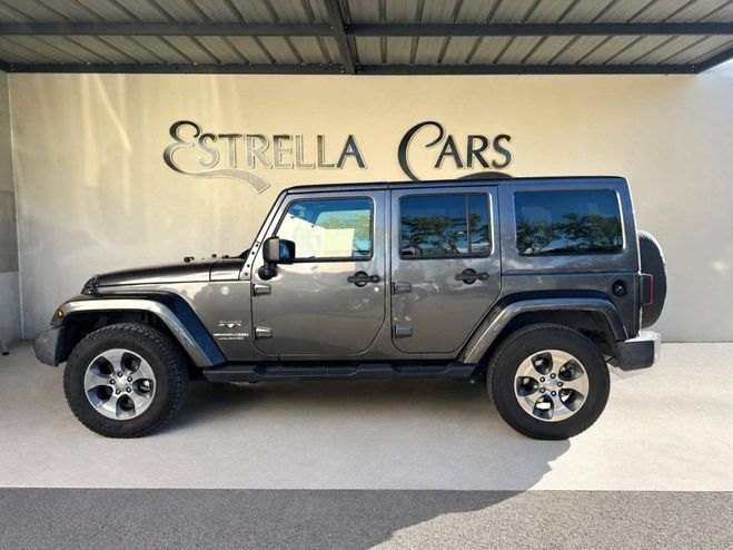 Jeep Wrangler 3.6 V6 284ch Unlimited Sahara BVA GRIS de 2018