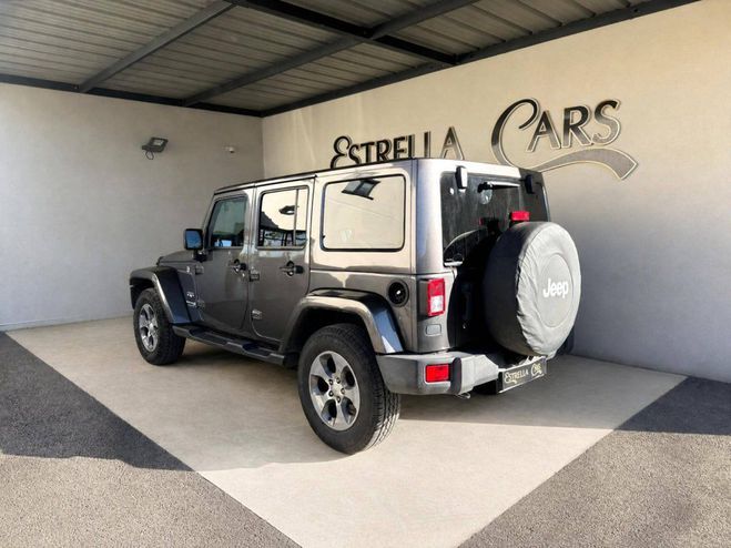 Jeep Wrangler 3.6 V6 284ch Unlimited Sahara BVA GRIS de 2018
