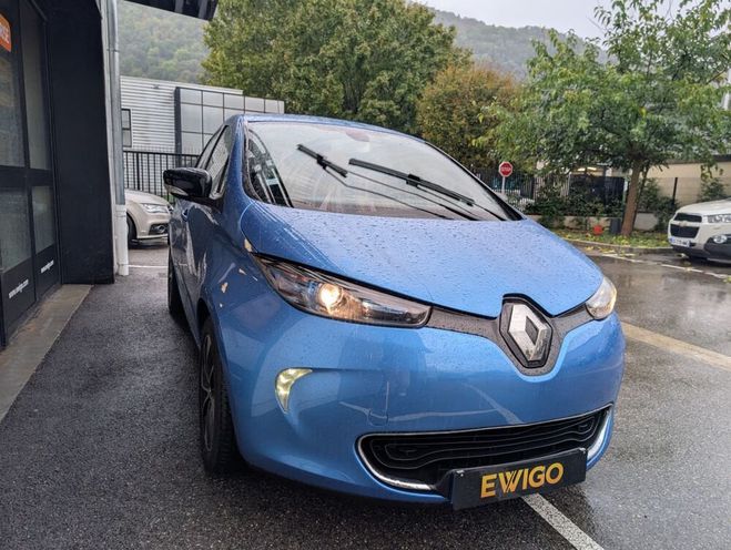 Renault Zoe R90 ZE 90ch 58PPM 40KWH INTENS SOH 86% BLEU CLAIR de 2017