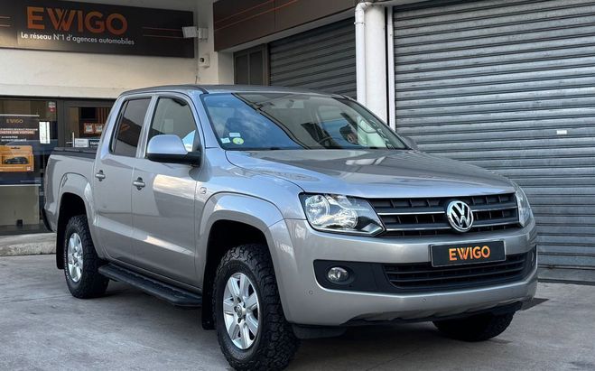 Volkswagen Amarok 2.0 tdi 180 4motion bva   attelage clim  Beige de 2013