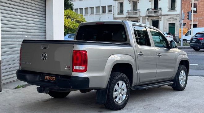 Volkswagen Amarok 2.0 tdi 180 4motion bva   attelage clim  Beige de 2013