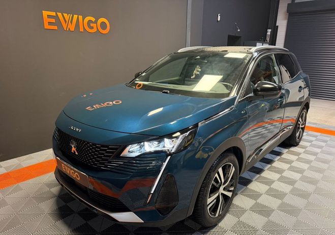 Peugeot 3008 generation-ii 1.2 puretech 130 active bu Bleu de 2021
