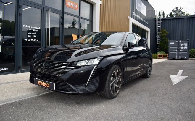 Peugeot 308 GENERATION-III 1.2 135ch MHEV HYBRID ALL Noir de 2024