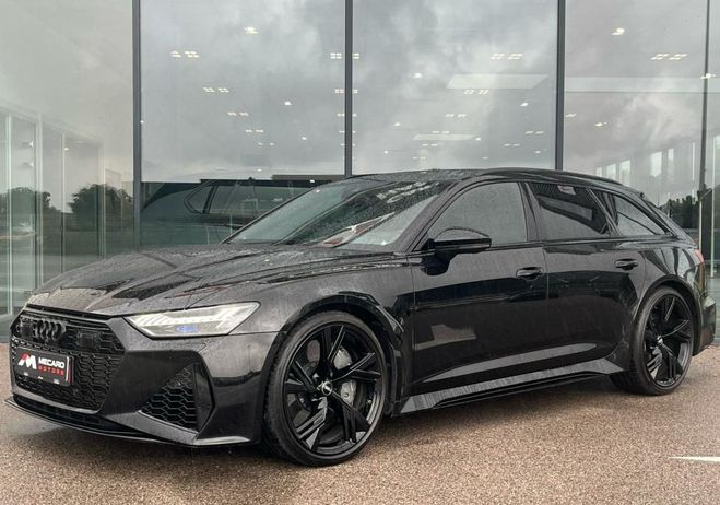 Audi RS6 Avant V8 4.0 TFSI 600 Tiptronic 8 Quattr Noir de 2020