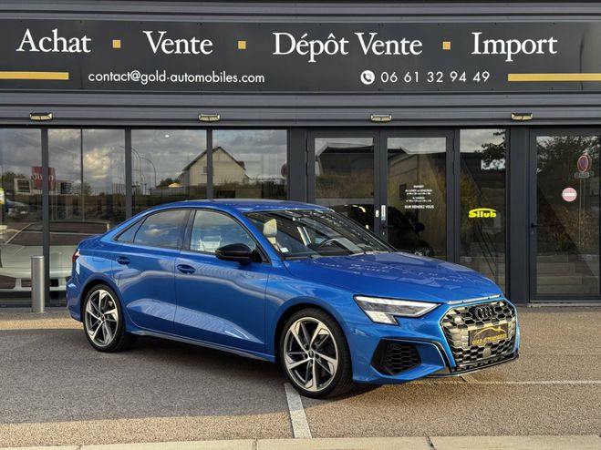 Audi S3 Berline 2.0 TFSI quattro Bleu (Peinture Exclusive) de 2020