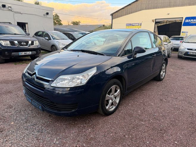Citroen C4 1.6 hdi 92 2 places Bleu de 2007
