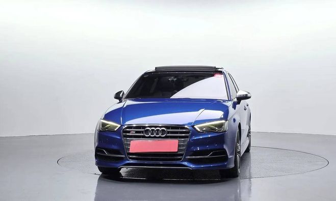 Audi S3 Berline 8V1 2.0 TFSI 300ch Quattro S-Tro BLEU de 2016