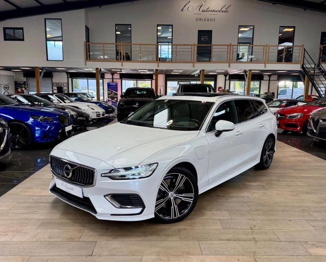 Volvo V60 II T8 390 Twin Engine Inscription Luxe G Blanc de 2019