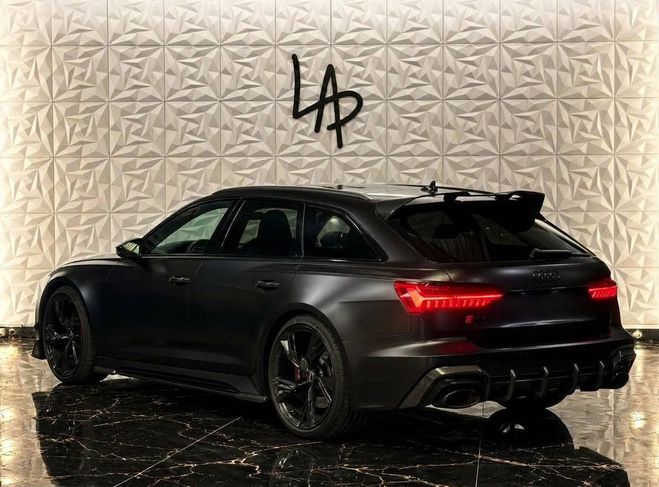Audi RS6 4.0 TFSI V8 QUATTRO 600CH ORIGINE FRANCE NOIR de 2023
