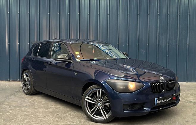 BMW Serie 1 1.6 116 D - Garantie an - Bluetooth - R� Bleu de 2014