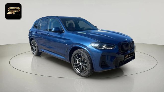 BMW X3 xDRIVE20d M SPORT 190 CH * CAM�RA 360 *  Bleu de 2024
