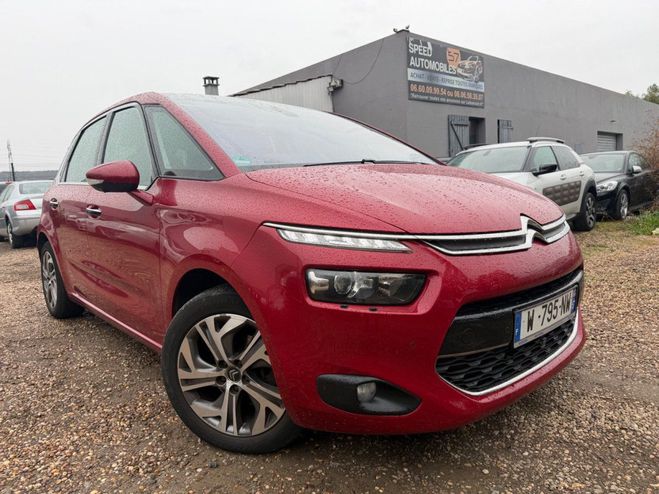 Citroen C4 PICASSO�SPACETOURER 1.6 HDI 115 EXCLUSIV Rouge de 2013