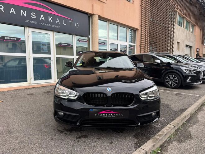 BMW Serie 1 F20 LCI 5 portes 114d 1.5 d 12V 95 cv Noir de 2016