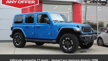 Jeep Wrangler rubicon x 4x4 2024 d'occasion a Paris (75)
