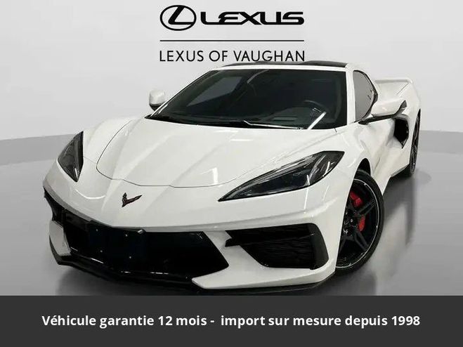 Chevrolet Corvette C8 3lt Blanc de 2020
