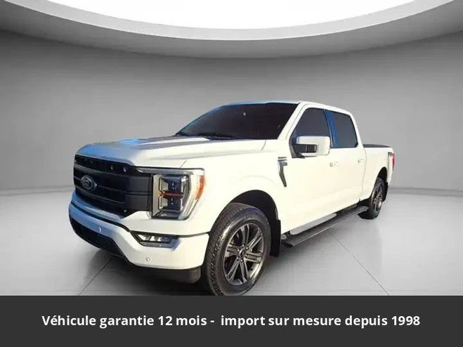 Ford F150 lariat ethanol 5.0l supercrew 4x4 Blanc de 2023