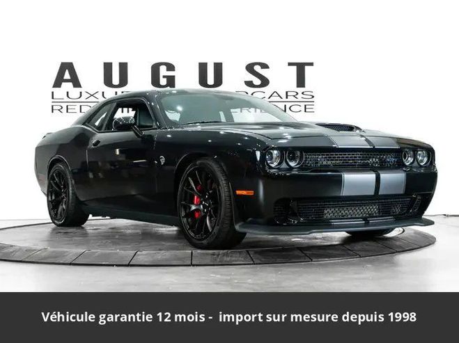 Dodge Challenger hellcat 707 hp 6.2l Noir de 2015