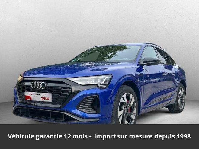 Audi Q8 e-tron s line disponible allemagne Bleu de 2023