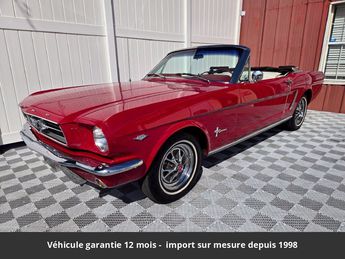  Voir d&eacute;tails -Ford Mustang 1965 cabriolet 289 ci v8 &agrave; Paris (75)