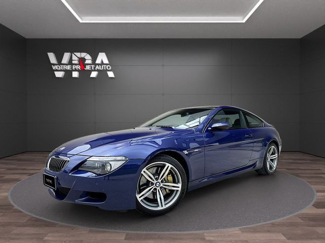 BMW M6 5.0 V10 507 ch ? �chappement Akrapovi? H Bleu de 2005