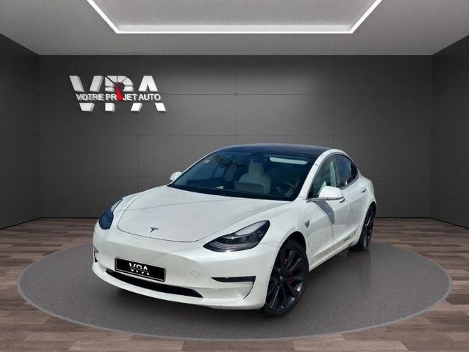 Tesla Model 3 Performance 513 ch ? Toit panoramique Si Noir de 2022