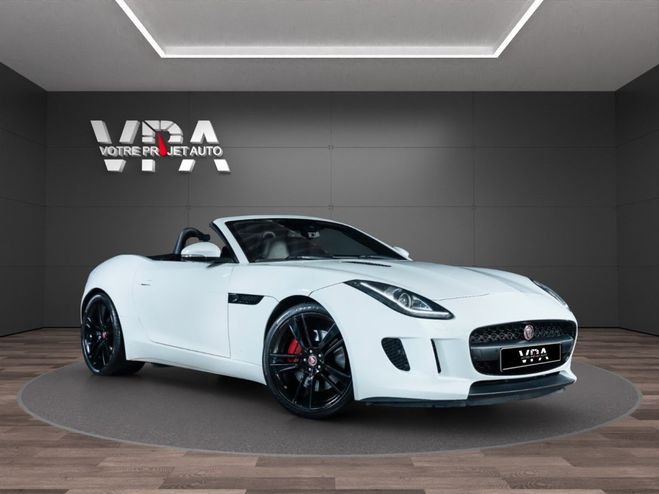 Jaguar F-Type Cabriolet V6 340 ch Cam�ra de recul Si�g Blanc de 2017