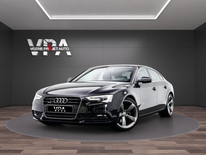 Audi A5 Sportback 2.0 TFSI quattro S line 211 ch Noir de 2012