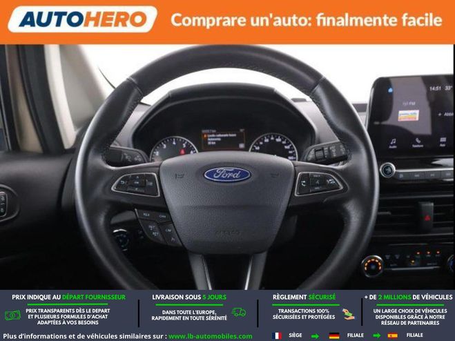 Ford Ecosport 1.0 EcoBoost 125ch BVA Or M�tallique de 2019