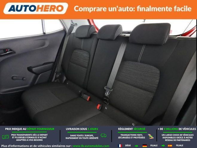 Kia Picanto 1.0 MPi 67 ch BVM Rouge M�tallique de 2019