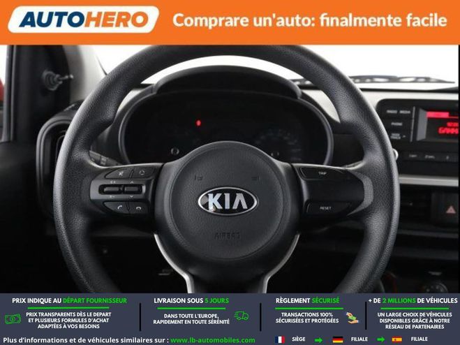 Kia Picanto 1.0 MPi 67 ch BVM Rouge M�tallique de 2019