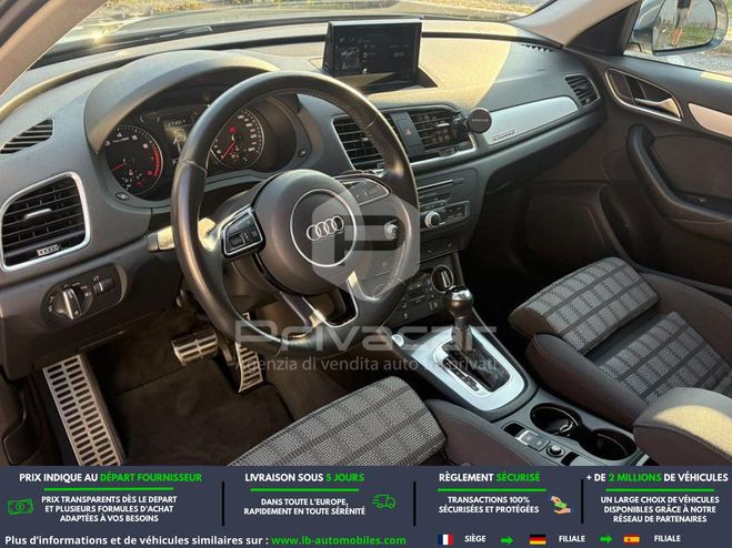 Audi Q3 2.0 TFSI 180 ch BVA Quattro Gris M�tallique de 2015