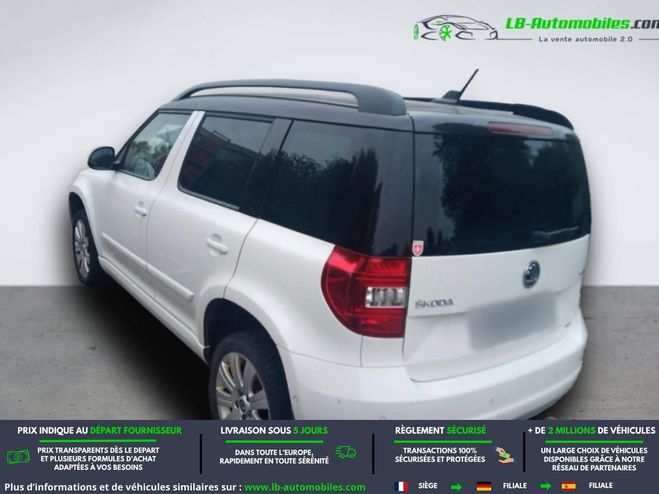Skoda Yeti 2.0 TDI 170  4x4 Blanc de 2014