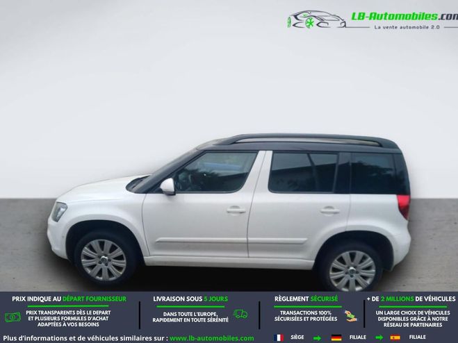 Skoda Yeti 2.0 TDI 170  4x4 Blanc de 2014
