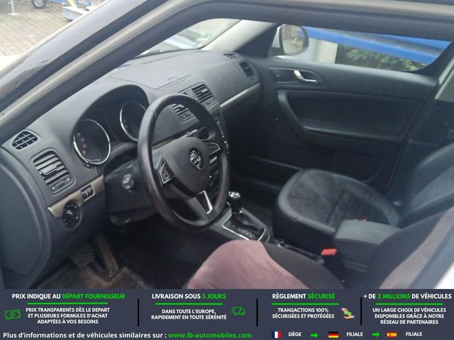 Skoda Yeti 2.0 TDI 170  4x4 Blanc de 2014