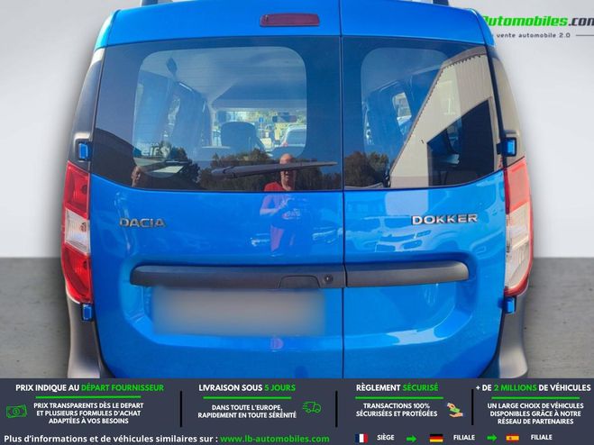 Dacia Dokker 1,6 SCe 100 Bleu M�tallique de 2018