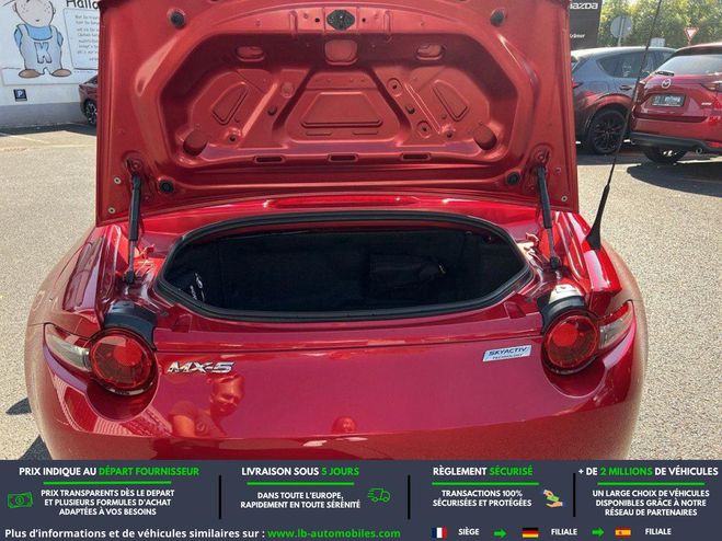Mazda MX5 mx-5 Rouge M�tallique de 2016