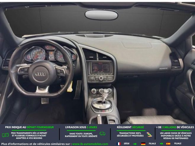 Audi R8 V8 4.2 FSI 430 Quattro S tronic 7 Noir M�tallique de 2012