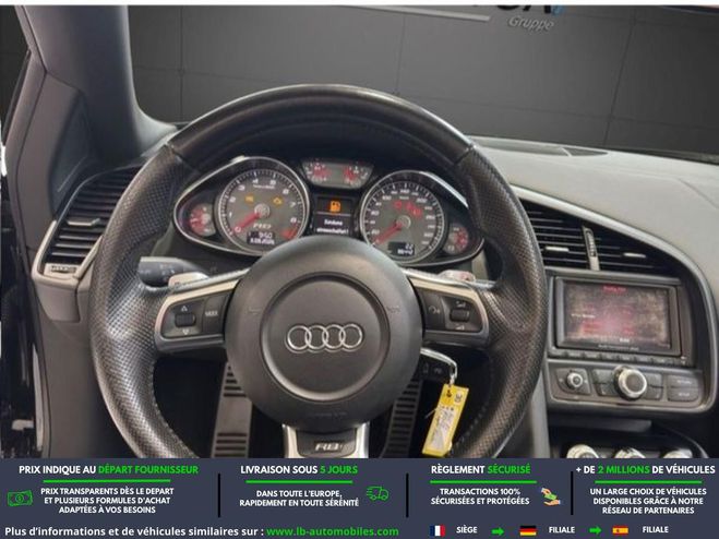 Audi R8 V8 4.2 FSI 430 Quattro S tronic 7 Noir M�tallique de 2012