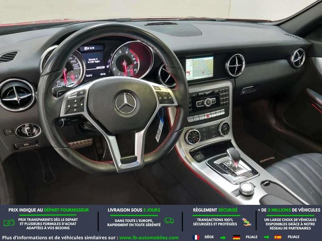 Mercedes Classe SLK SLK 200 BVA Rouge M�tallique de 2015