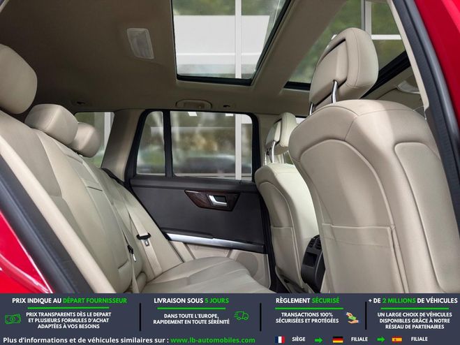 Mercedes Classe GLK GLK 350 BVA Rouge M�tallique de 2015