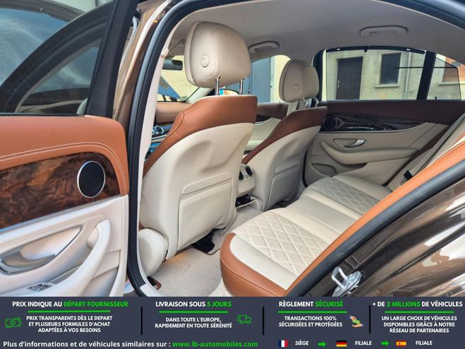 Mercedes Classe E 200 BVA Brun M�tallique de 2016
