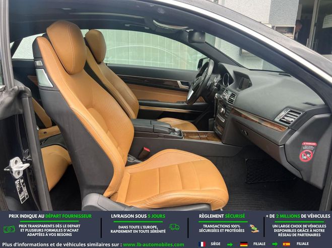 Mercedes Classe E 200 BVA Noir M�tallique de 2016