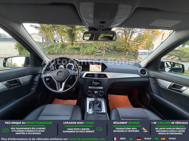 Mercedes Classe C 180 BVA Noir M�tallique de 2011