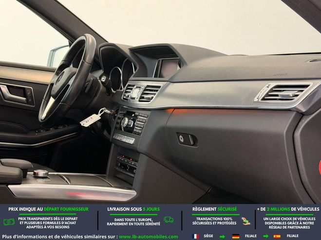 Mercedes Classe E 200 BVA Argent� M�tallique de 2013