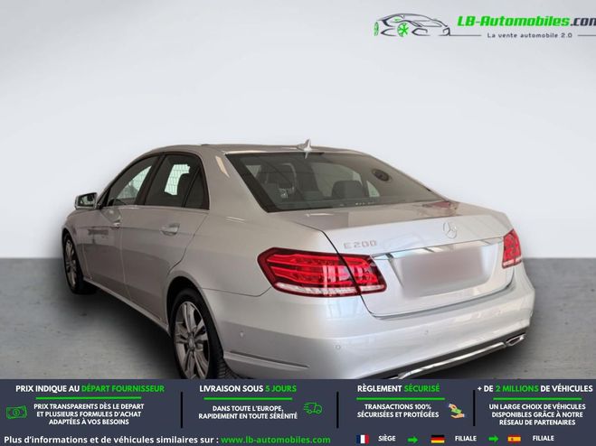 Mercedes Classe E 200 BVA Argent� M�tallique de 2013